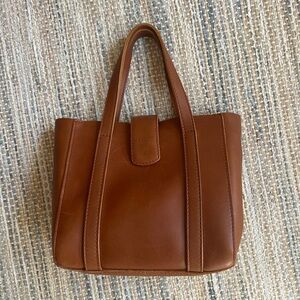 Brown Leather Women’s Tote Bag